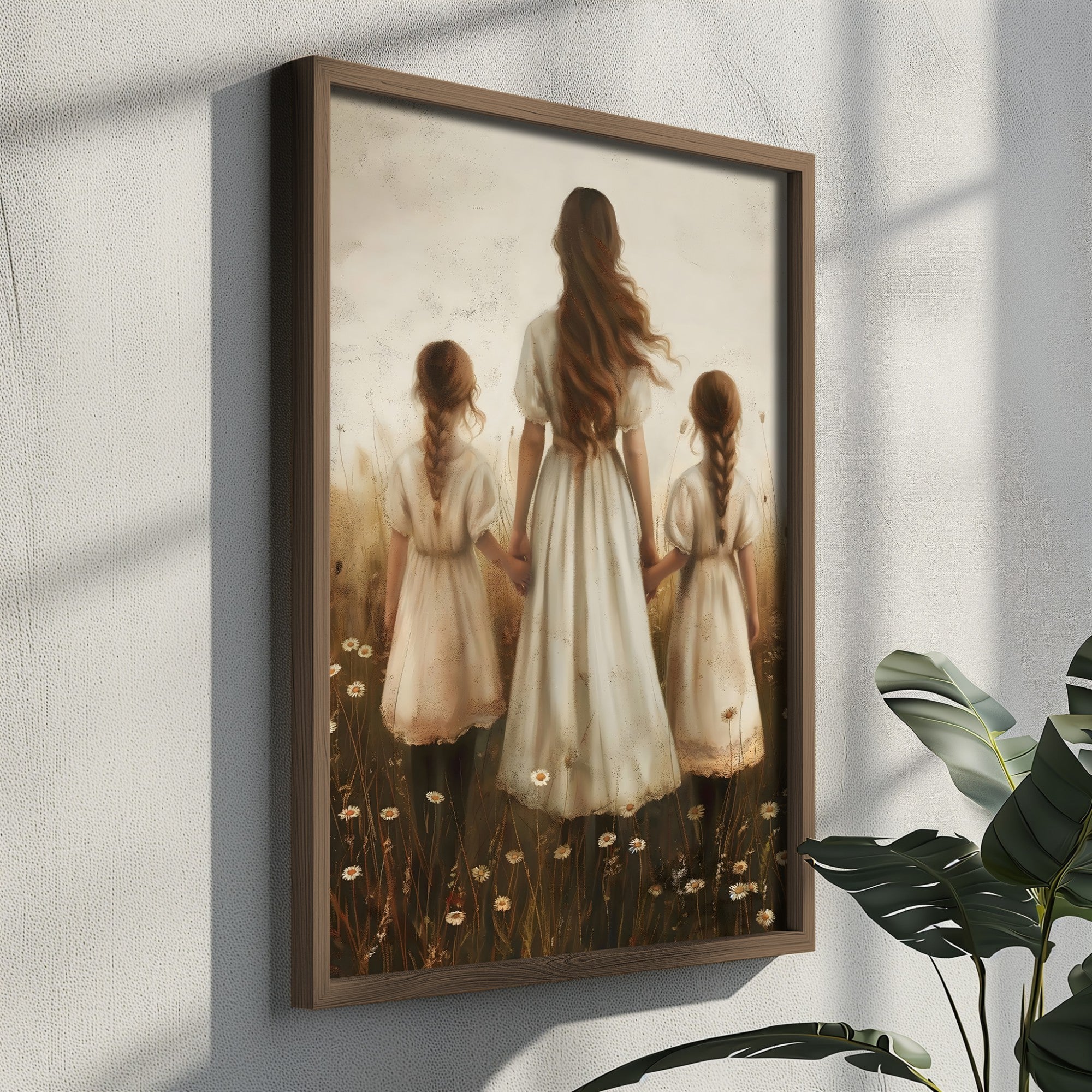 Quadro Decorativo MDF Emoldurado Multicolor GE222-L - Impressão UV em Madeira de Pinho 35x47cm