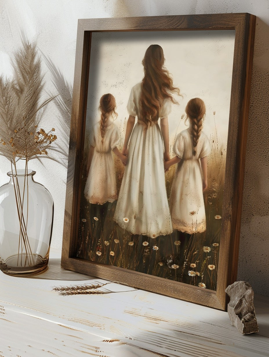 Quadro Decorativo MDF Emoldurado Multicolor GE222-L - Impressão UV em Madeira de Pinho 35x47cm