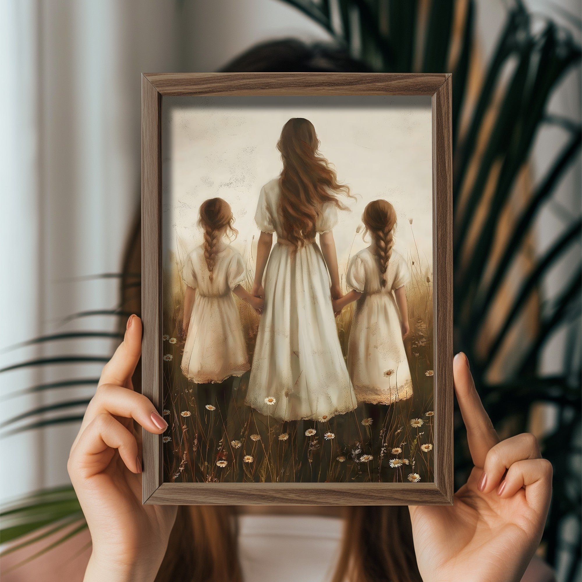 Quadro Decorativo MDF Emoldurado Multicolor GE222-L - Impressão UV em Madeira de Pinho 35x47cm