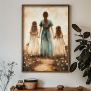 Quadro Decorativo MDF Emoldurado Multicolor GE223-L - Impressão UV em Madeira de Pinho 35x47cm