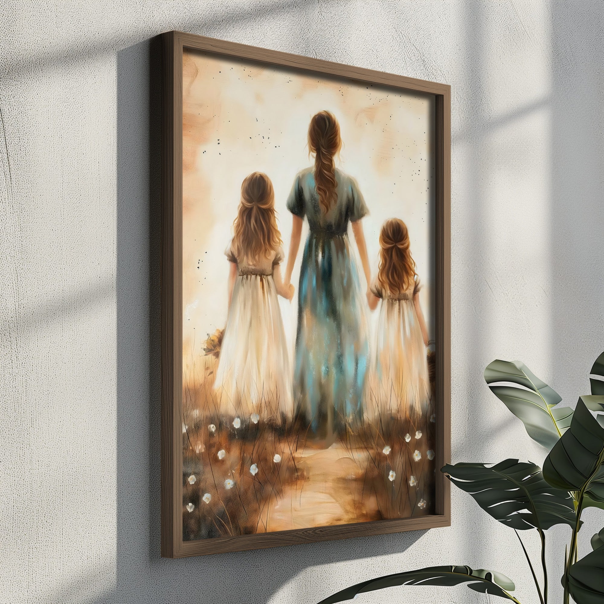 Quadro Decorativo MDF Emoldurado Multicolor GE223-L - Impressão UV em Madeira de Pinho 35x47cm