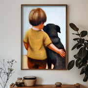 Quadro Decorativo MDF Emoldurado GE224-L Multicolor 35x47cm - Impressão UV em Madeira de Pinho