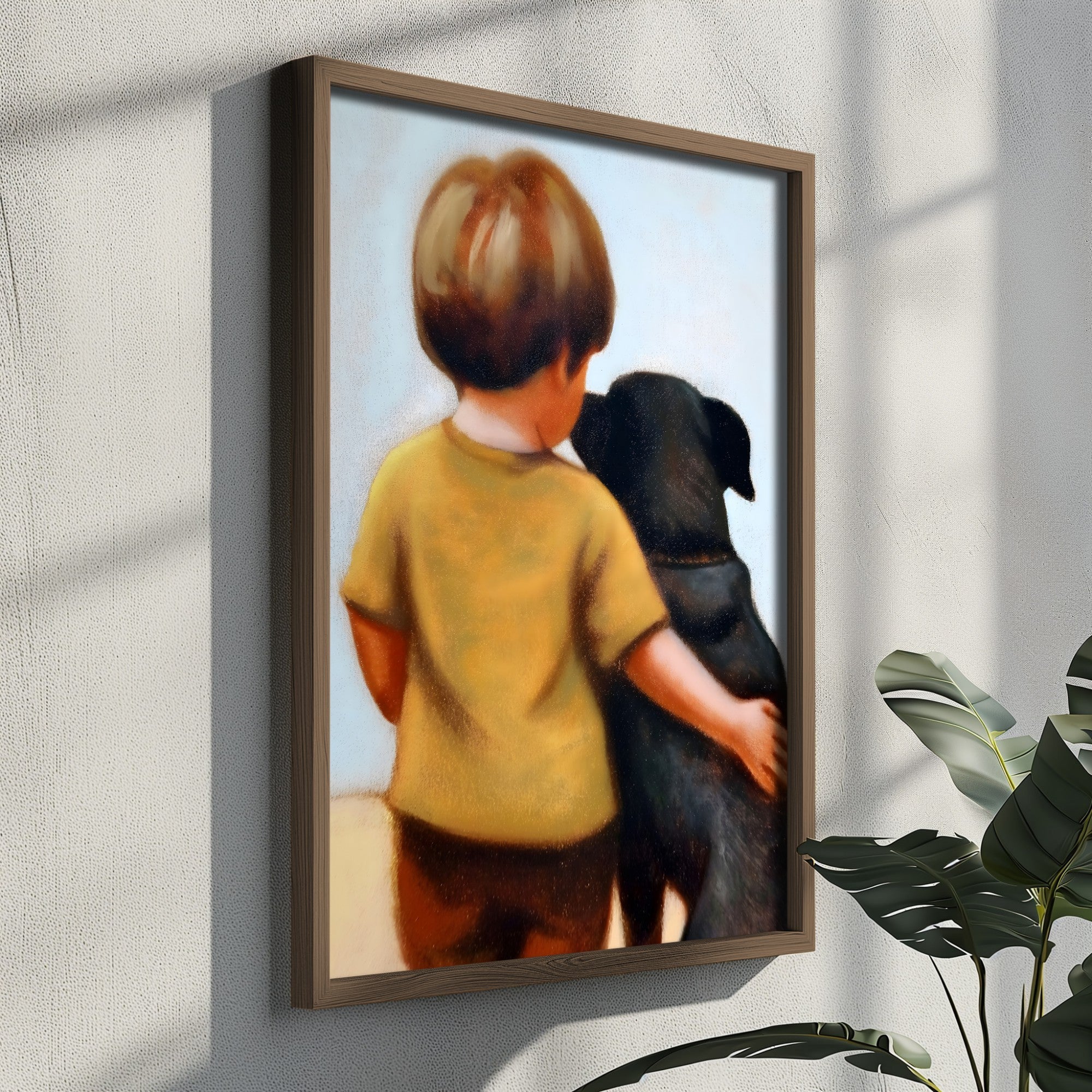 Quadro Decorativo MDF Emoldurado GE224-L Multicolor 35x47cm - Impressão UV em Madeira de Pinho