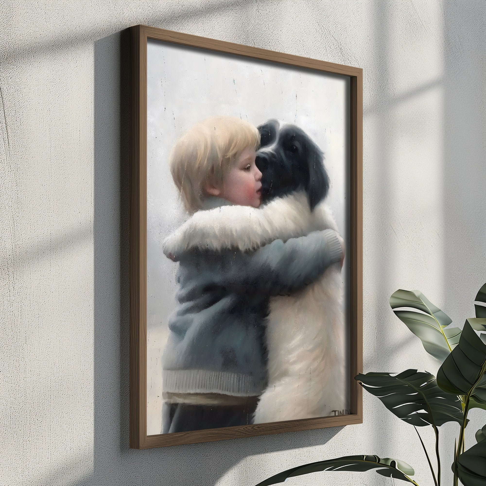 Quadro Decorativo MDF Emoldurado GE225-L Multicolor 35x47cm - Impressão UV em Madeira de Pinho