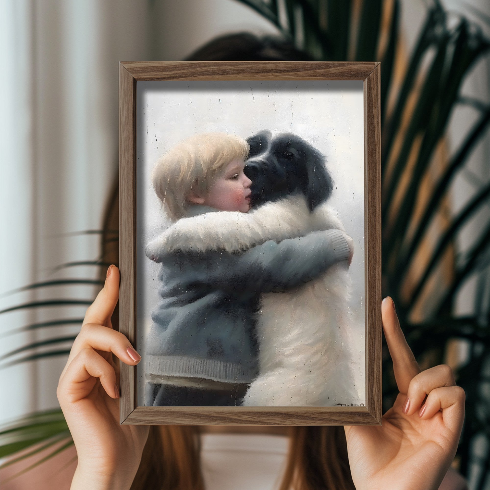 Quadro Decorativo MDF Emoldurado GE225-L Multicolor 35x47cm - Impressão UV em Madeira de Pinho