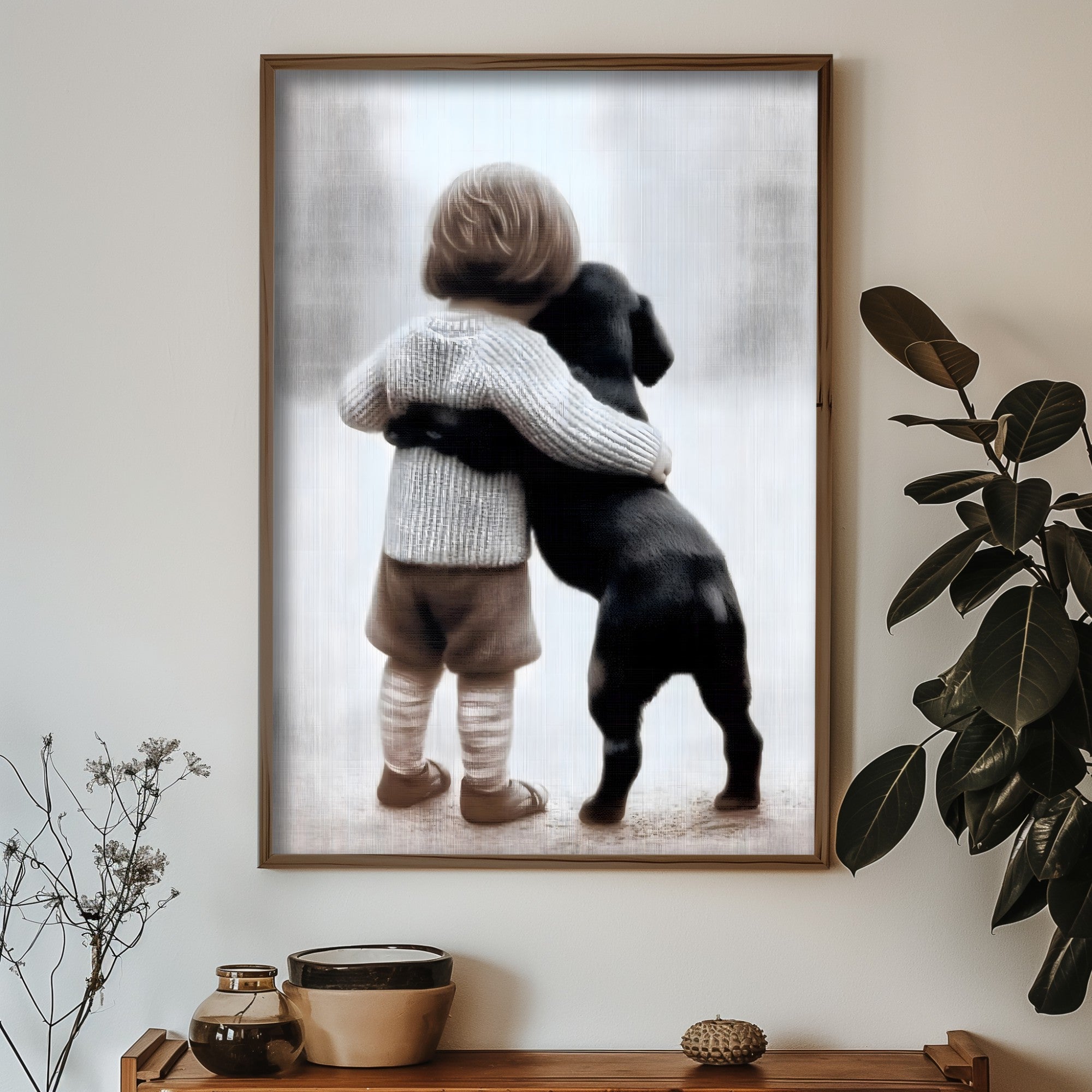 Quadro Decorativo MDF Emoldurado GE226-L Multicolor 35x47cm - Impressão UV em Madeira de Pinho