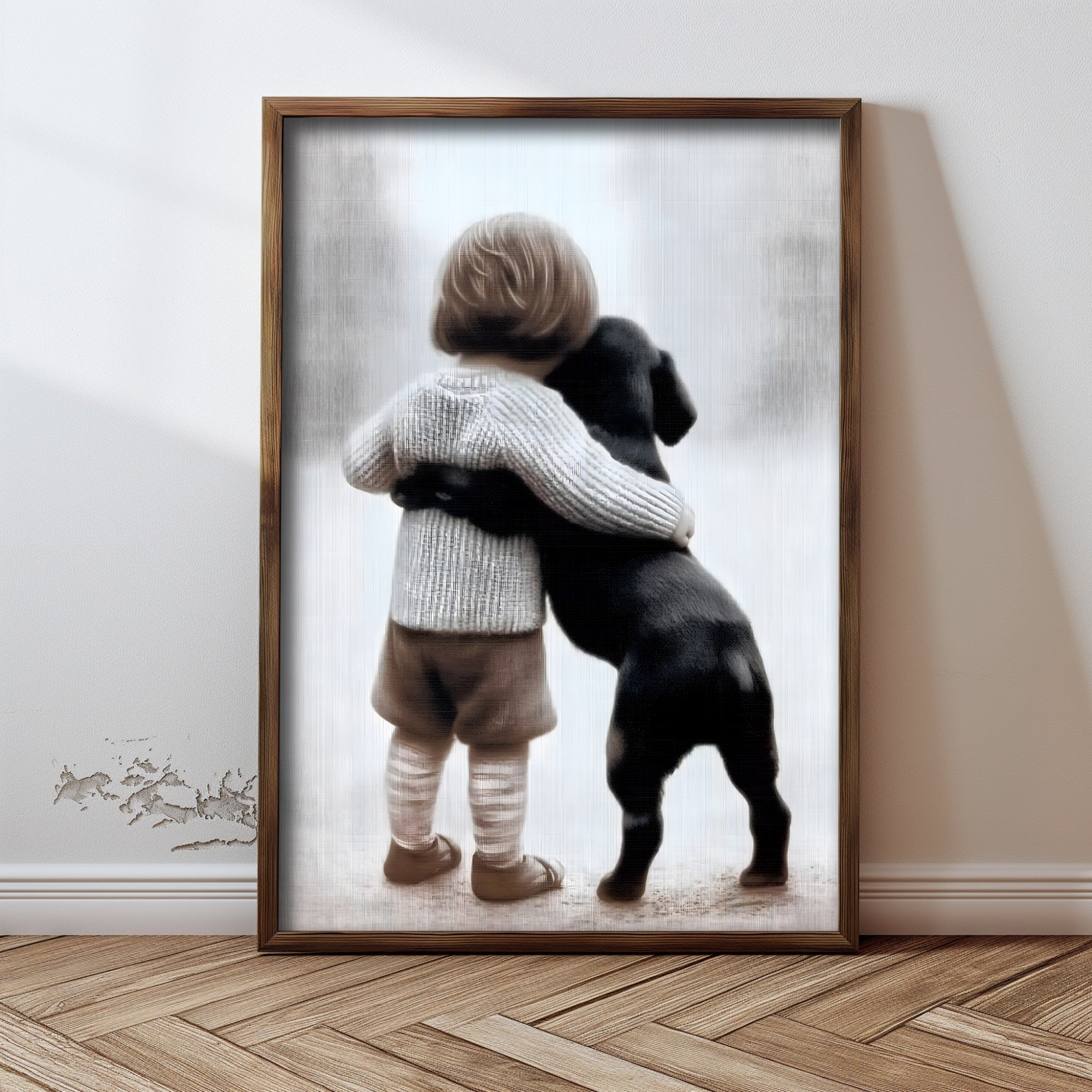 Quadro Decorativo MDF Emoldurado GE226-L Multicolor 35x47cm - Impressão UV em Madeira de Pinho