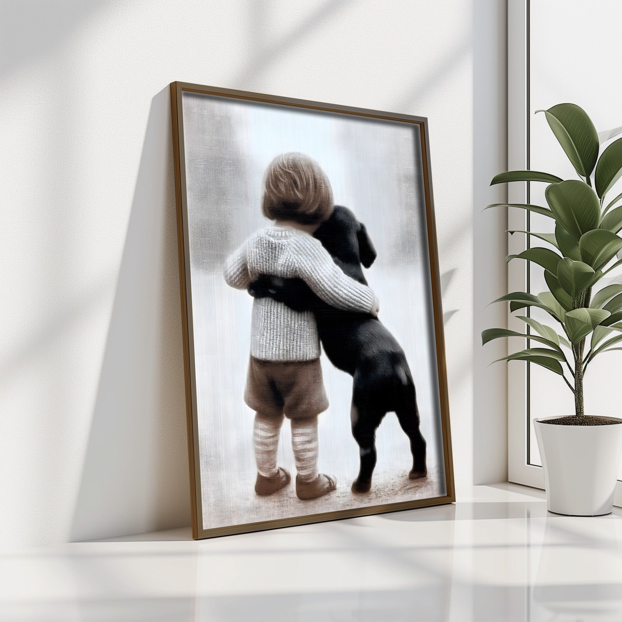 Quadro Decorativo MDF Emoldurado GE226-L Multicolor 35x47cm - Impressão UV em Madeira de Pinho