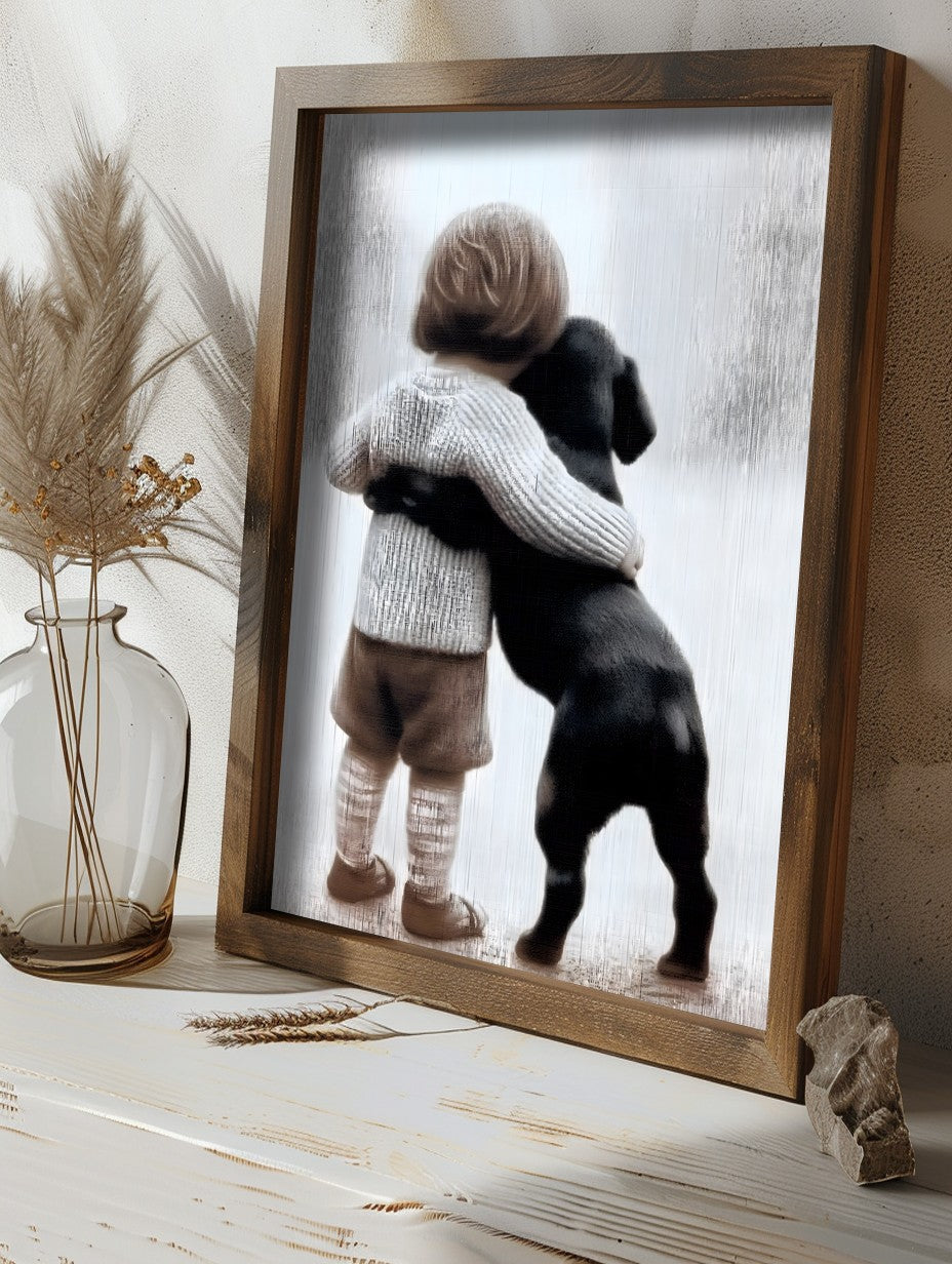 Quadro Decorativo MDF Emoldurado GE226-L Multicolor 35x47cm - Impressão UV em Madeira de Pinho