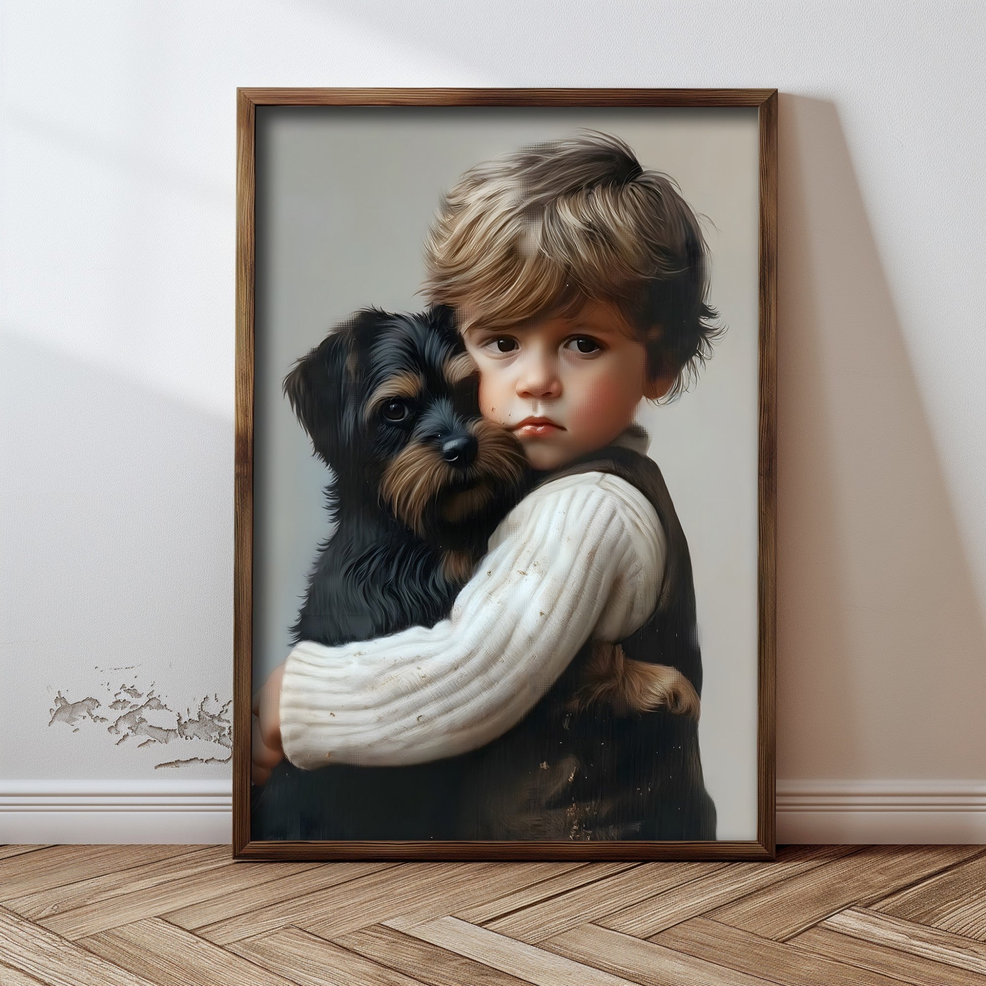 Quadro Decorativo MDF Emoldurado GE227-L Multicolor 35x47cm - Impressão UV em Madeira de Pinho