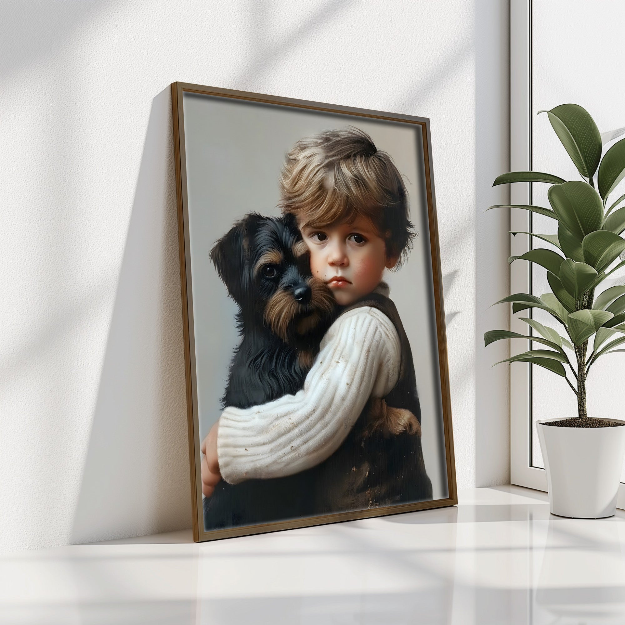 Quadro Decorativo MDF Emoldurado GE227-L Multicolor 35x47cm - Impressão UV em Madeira de Pinho