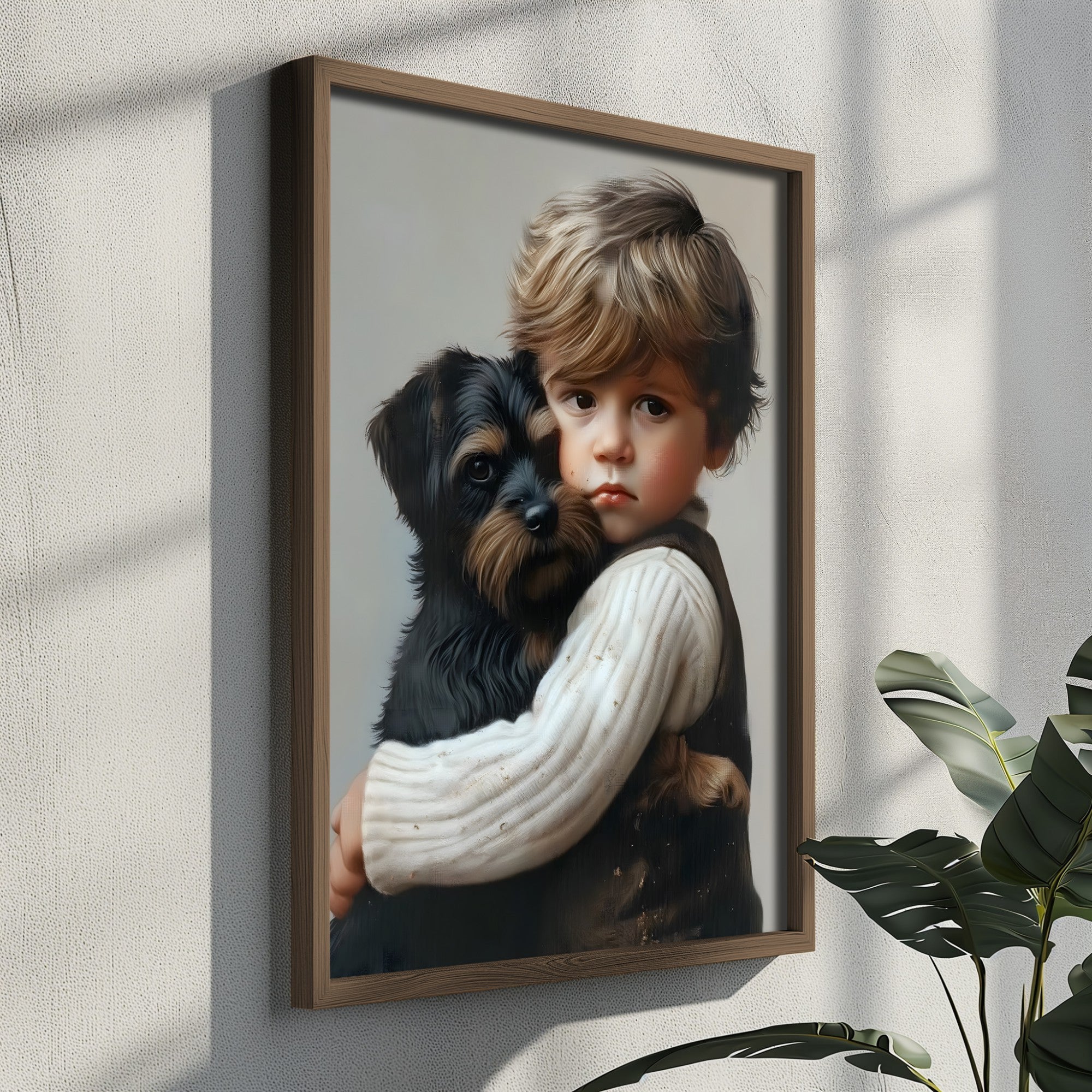 Quadro Decorativo MDF Emoldurado GE227-L Multicolor 35x47cm - Impressão UV em Madeira de Pinho