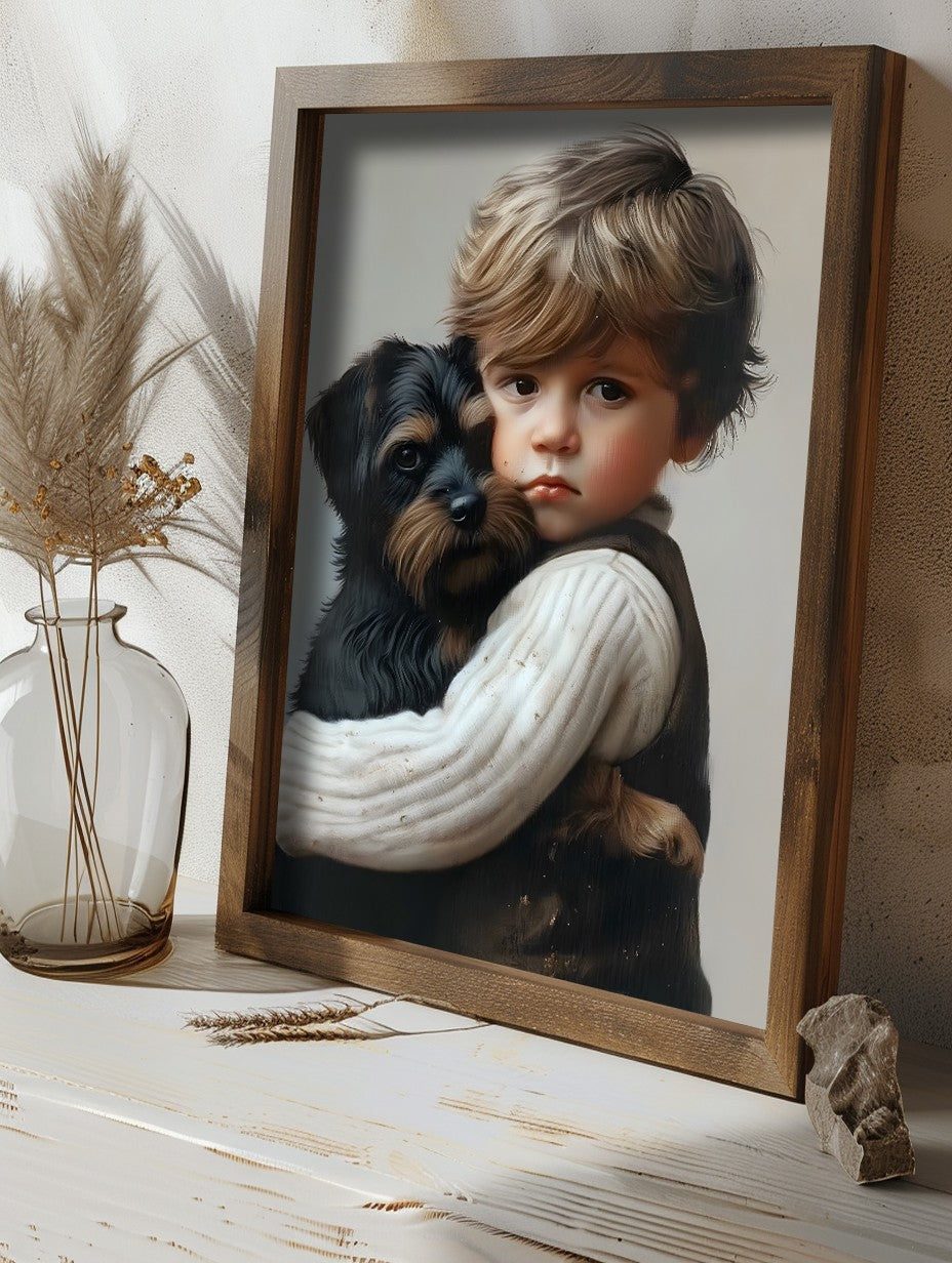 Quadro Decorativo MDF Emoldurado GE227-L Multicolor 35x47cm - Impressão UV em Madeira de Pinho