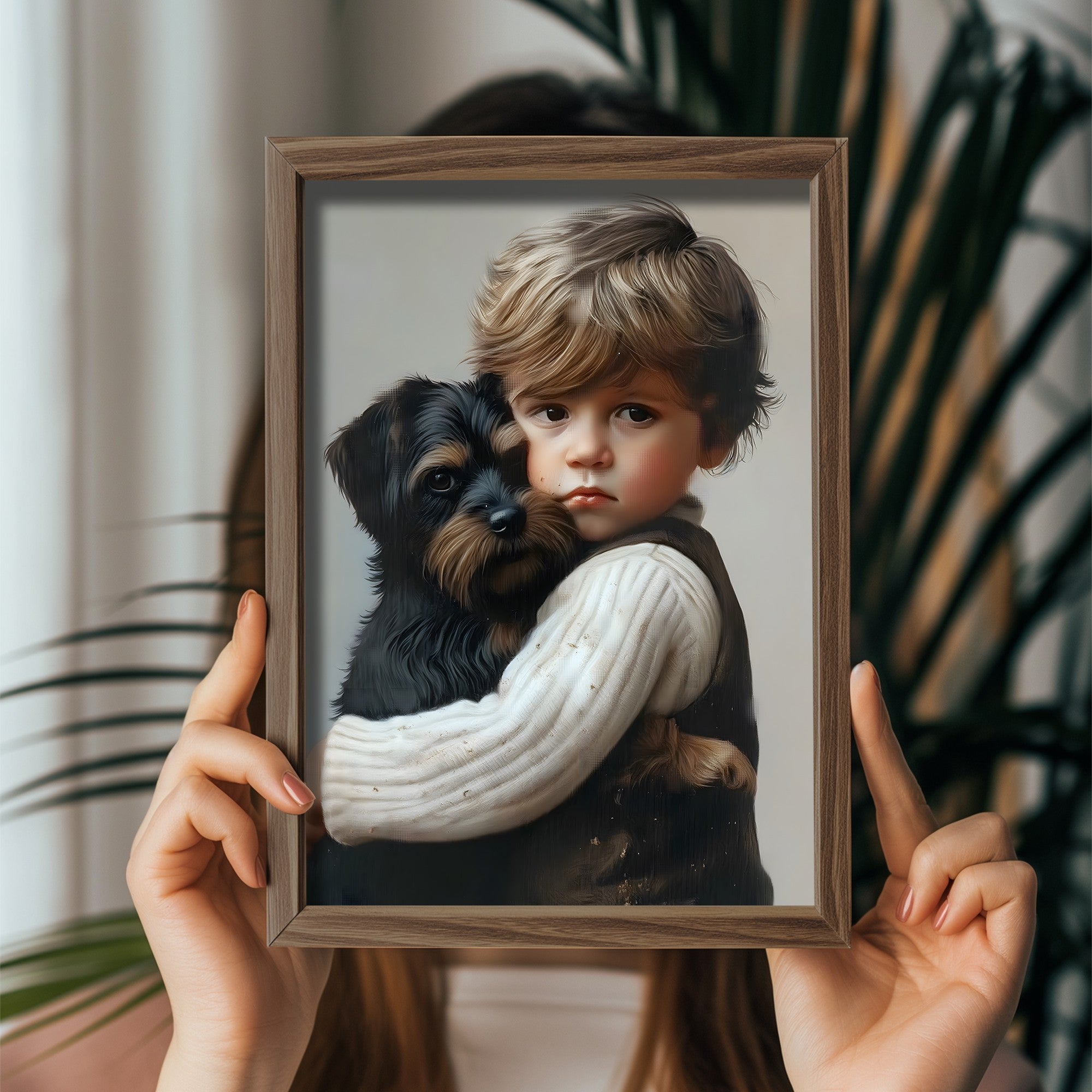 Quadro Decorativo MDF Emoldurado GE227-L Multicolor 35x47cm - Impressão UV em Madeira de Pinho