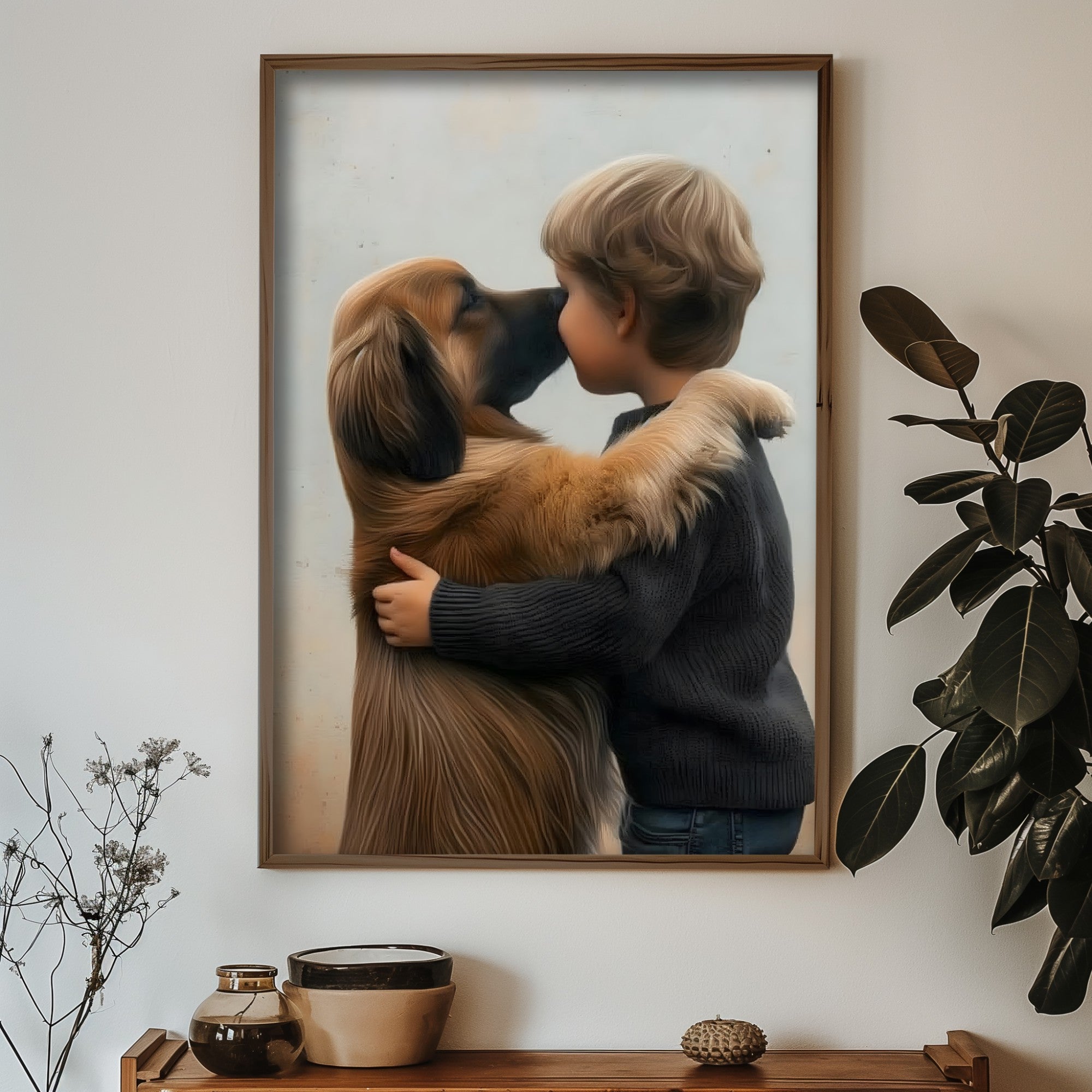 Quadro Decorativo MDF Emoldurado GE228-L Multicolor 35x47cm - Impressão UV em Madeira de Pinho