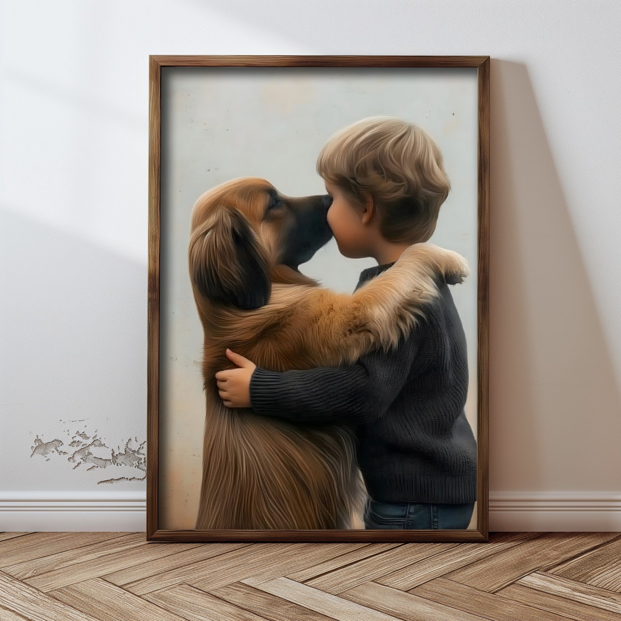 Quadro Decorativo MDF Emoldurado GE228-L Multicolor 35x47cm - Impressão UV em Madeira de Pinho