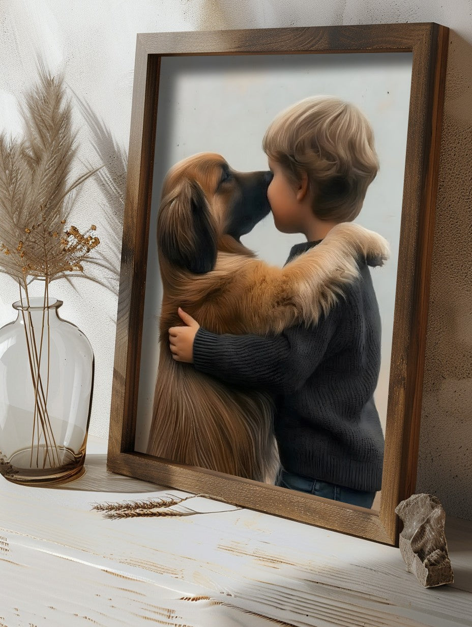 Quadro Decorativo MDF Emoldurado GE228-L Multicolor 35x47cm - Impressão UV em Madeira de Pinho