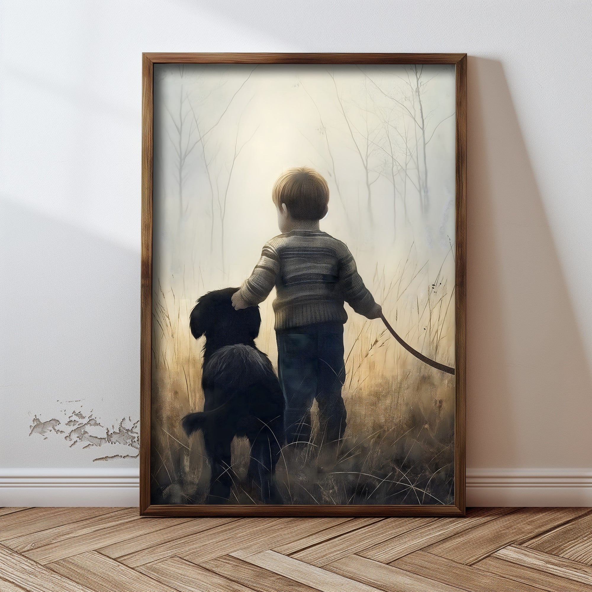 Quadro Decorativo MDF Emoldurado GE229-L Multicolor 35x47cm - Impressão UV em Madeira de Pinho