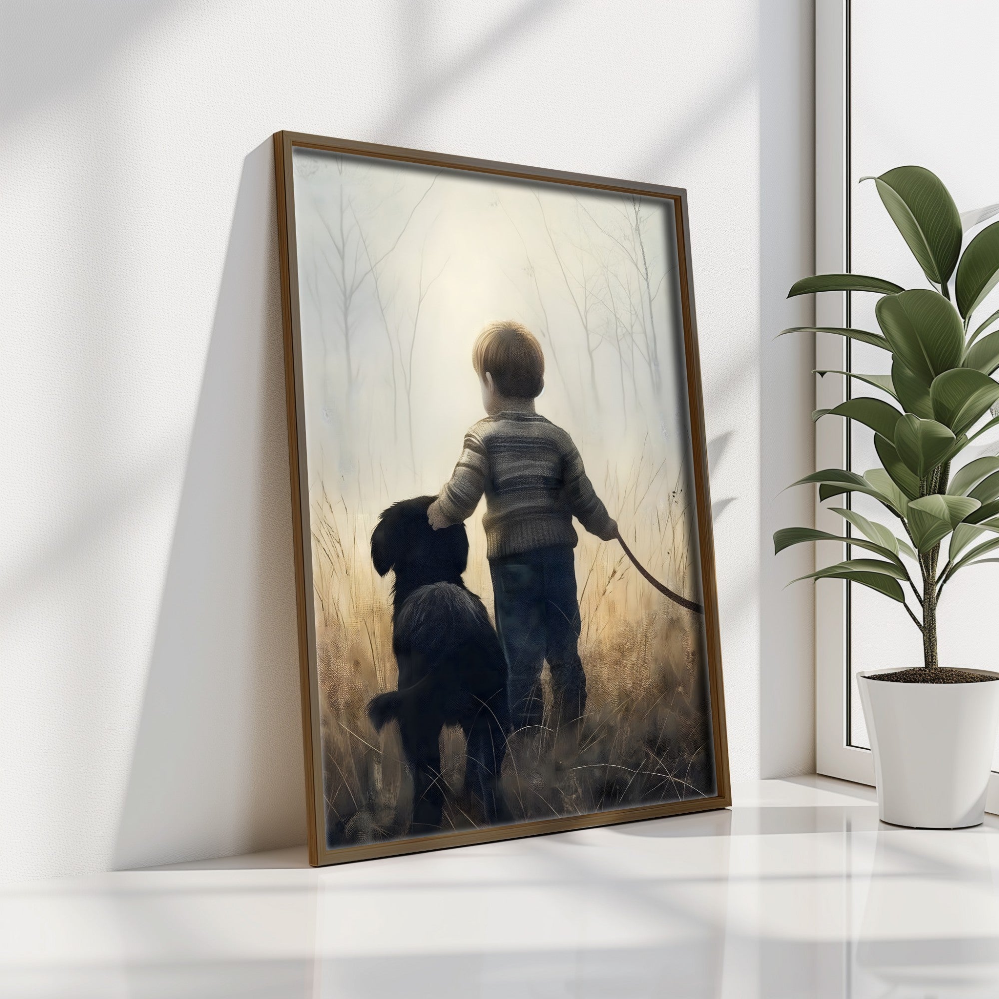 Quadro Decorativo MDF Emoldurado GE229-L Multicolor 35x47cm - Impressão UV em Madeira de Pinho