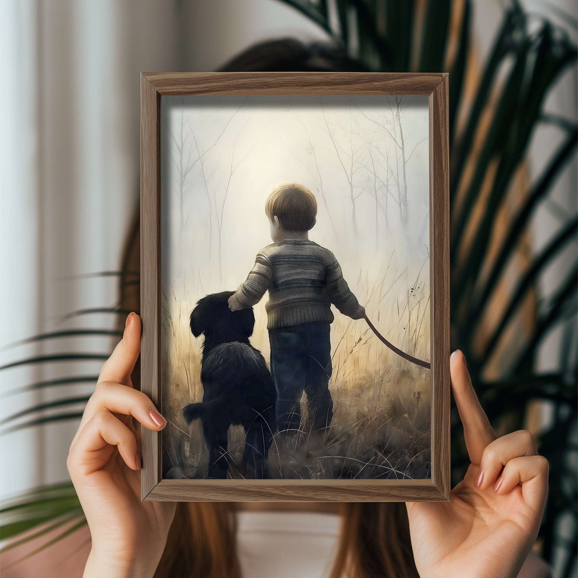 Quadro Decorativo MDF Emoldurado GE229-L Multicolor 35x47cm - Impressão UV em Madeira de Pinho