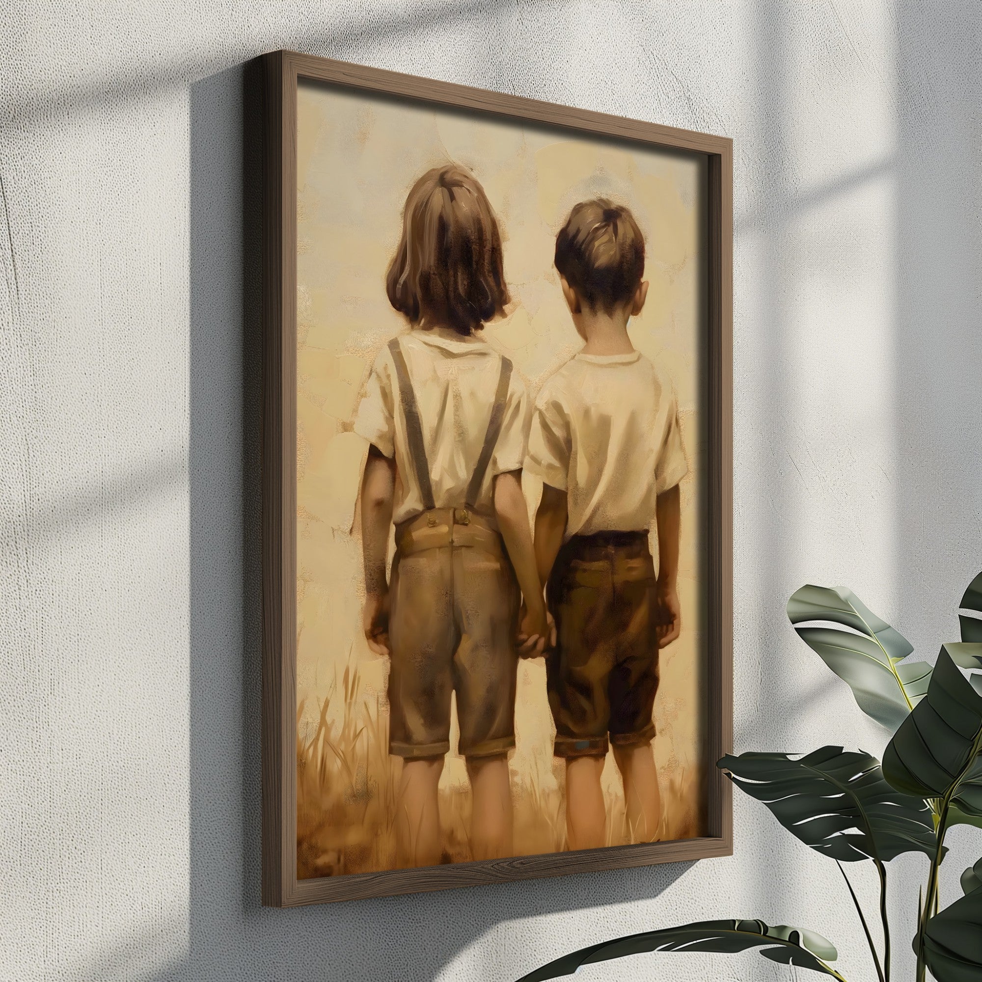 Quadro Decorativo MDF Emoldurado GE232-L Multicolor 35x47cm - Impressão UV em Madeira de Pinho