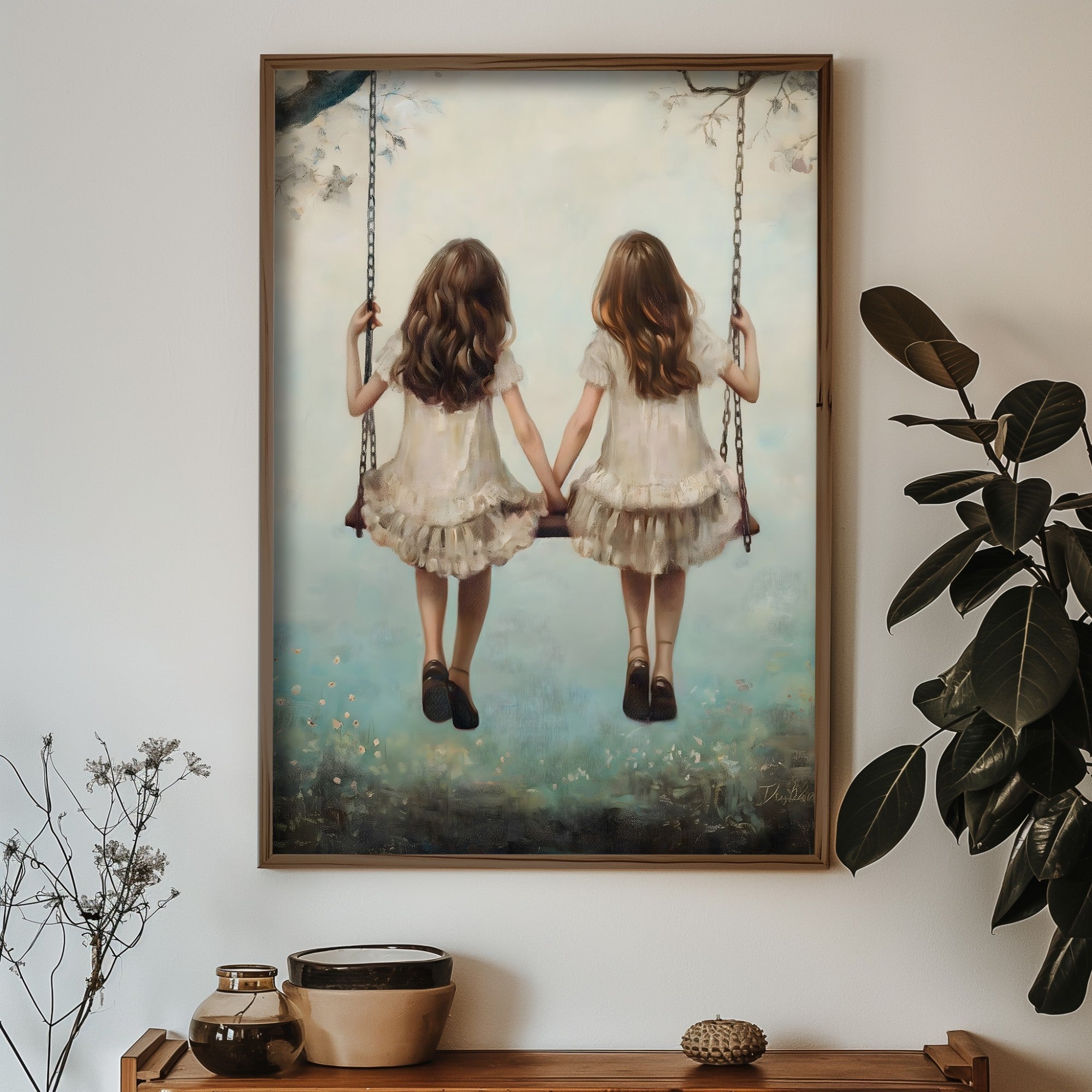 Quadro Decorativo MDF Emoldurado GE233-L Multicolor 35x47cm - Impressão UV em Madeira de Pinho