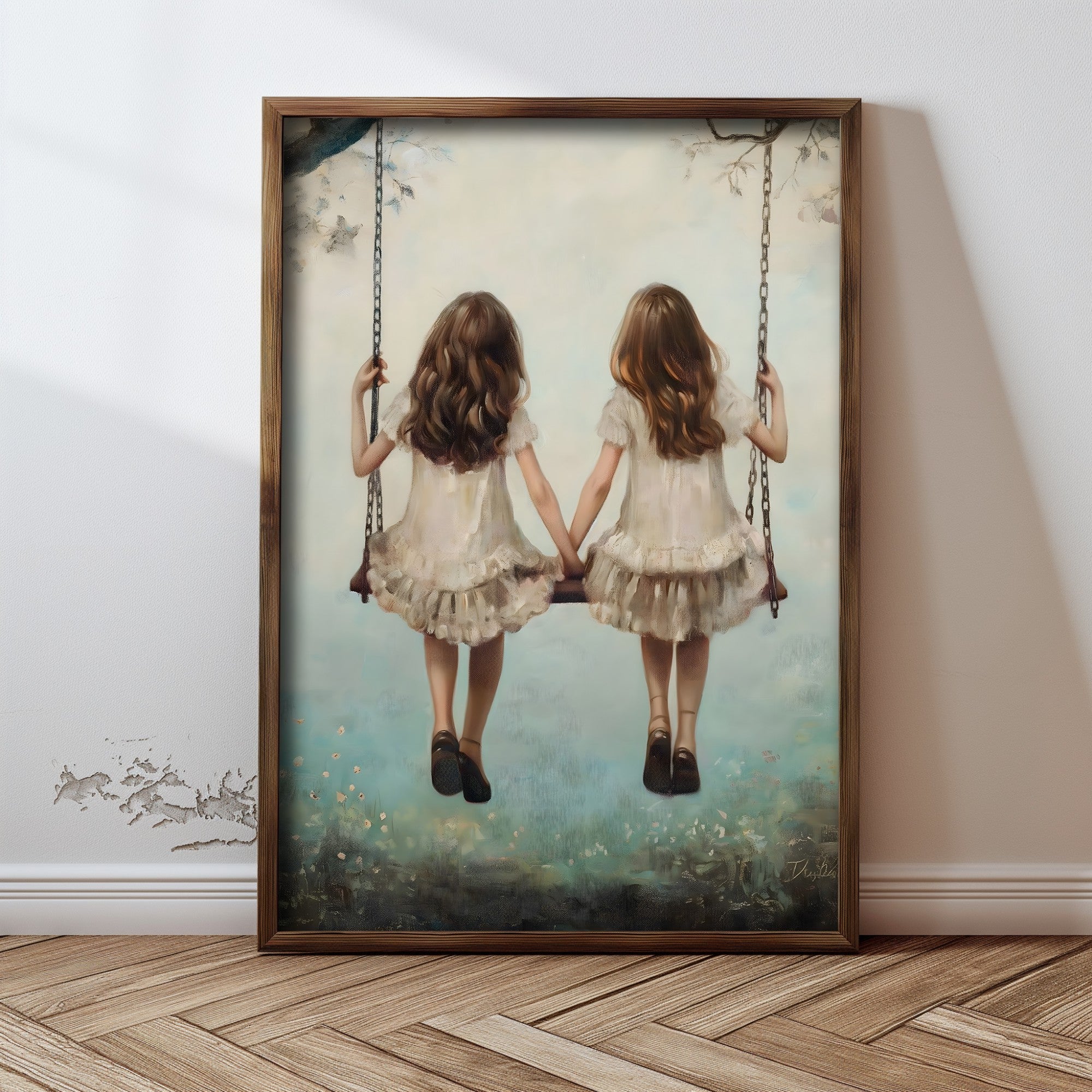 Quadro Decorativo MDF Emoldurado GE233-L Multicolor 35x47cm - Impressão UV em Madeira de Pinho