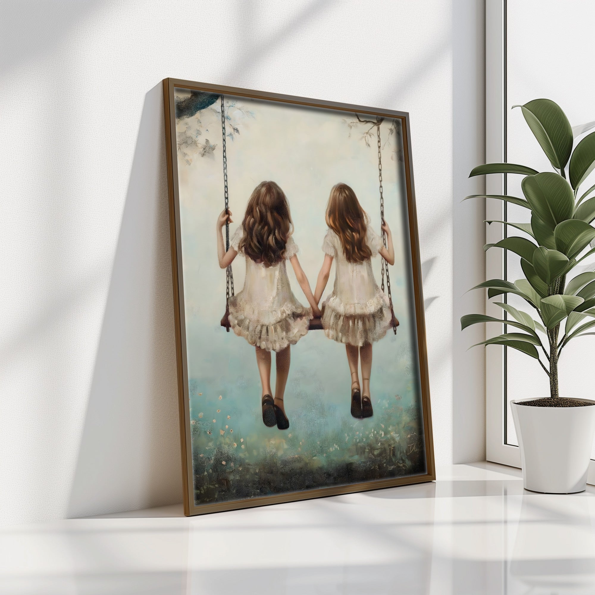 Quadro Decorativo MDF Emoldurado GE233-L Multicolor 35x47cm - Impressão UV em Madeira de Pinho