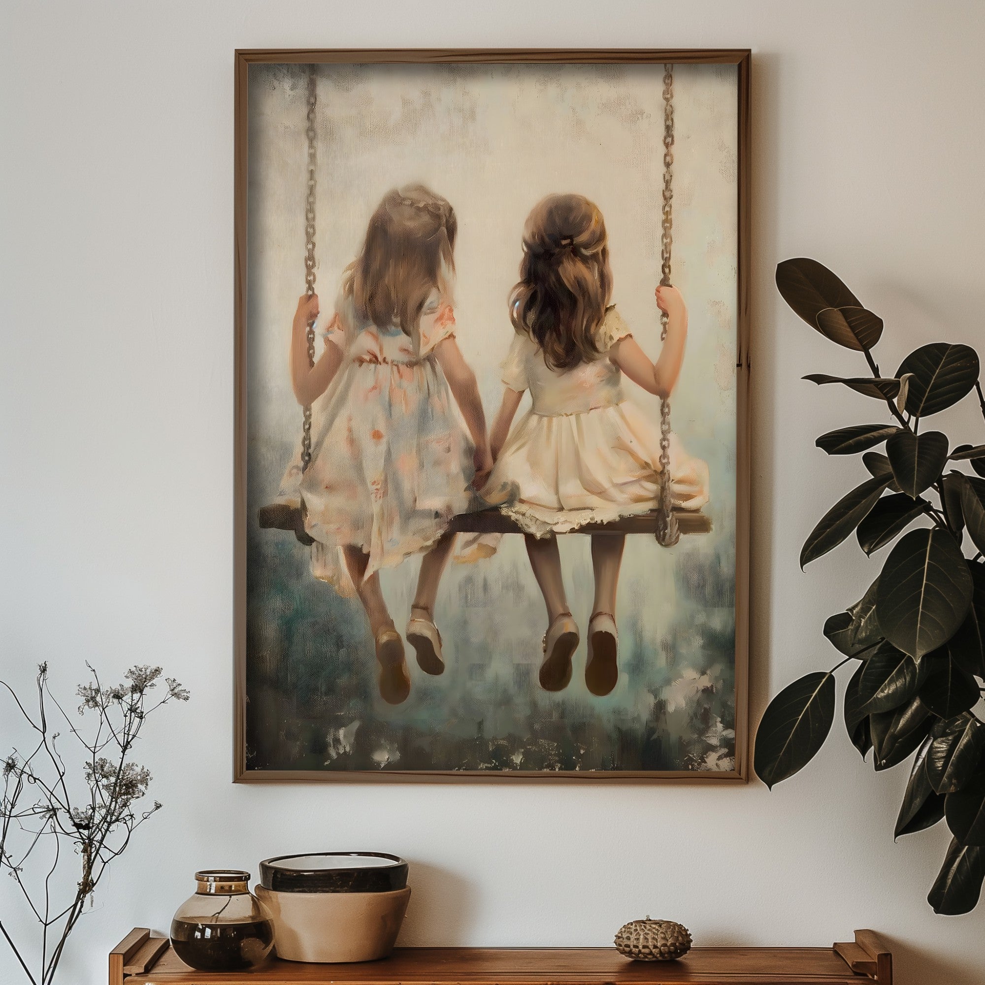 Quadro Decorativo MDF Emoldurado GE235-L Multicolor 35x47cm - Impressão UV em Madeira de Pinho