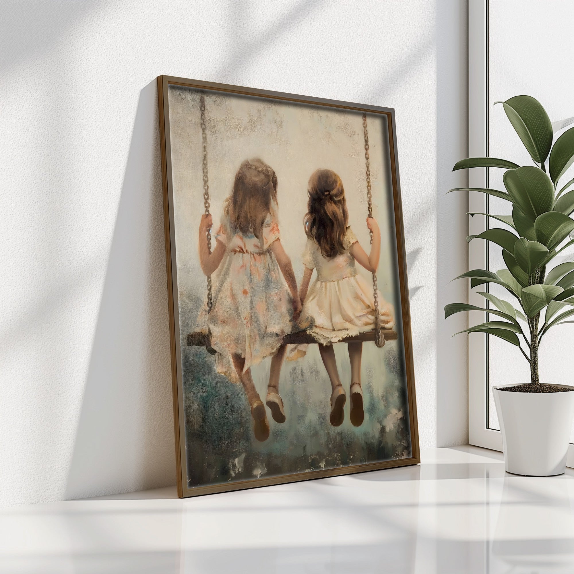 Quadro Decorativo MDF Emoldurado GE235-L Multicolor 35x47cm - Impressão UV em Madeira de Pinho