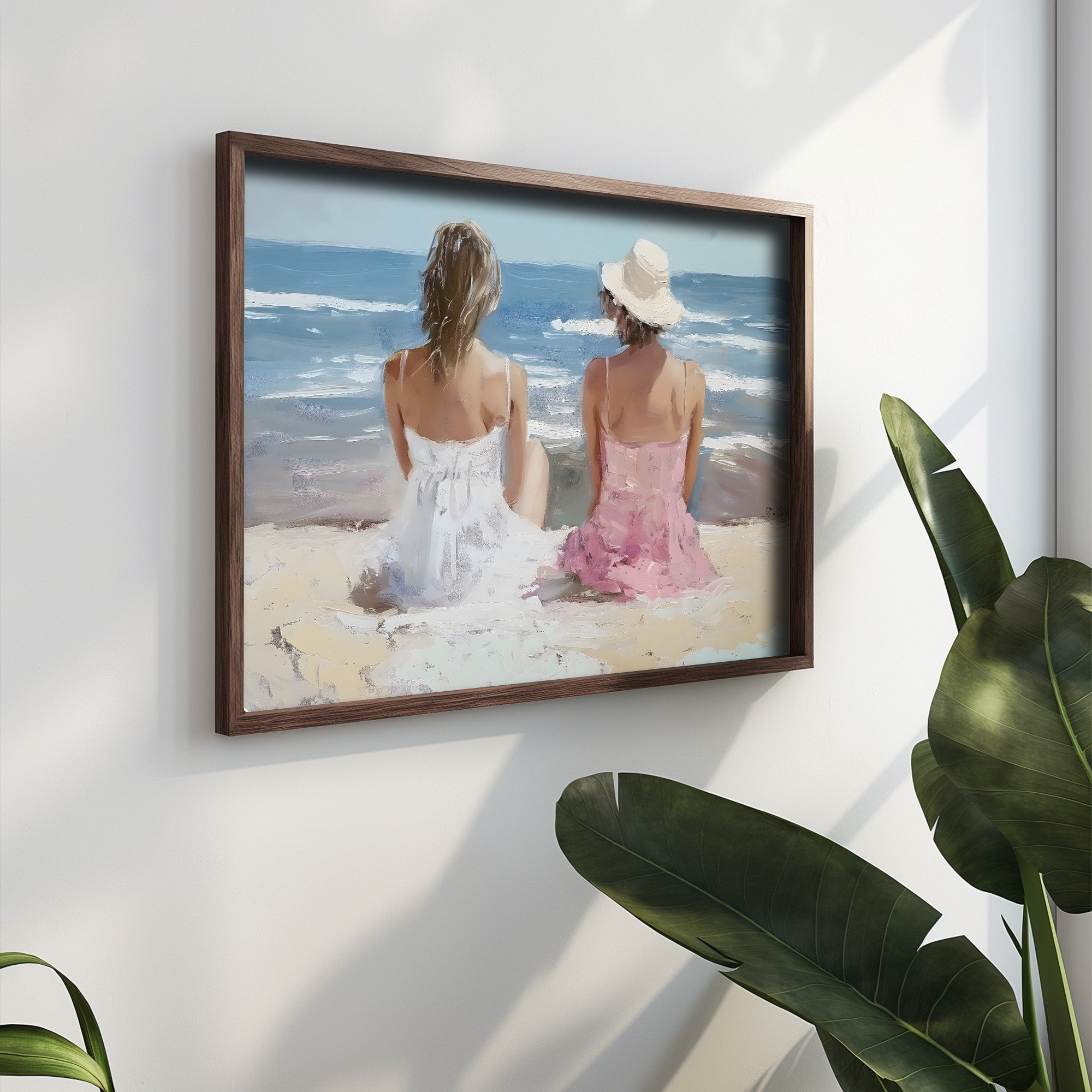 Quadro Decorativo MDF Emoldurado Multicolor GE236-L - Impressão UV em Madeira de Pinho 35x47cm