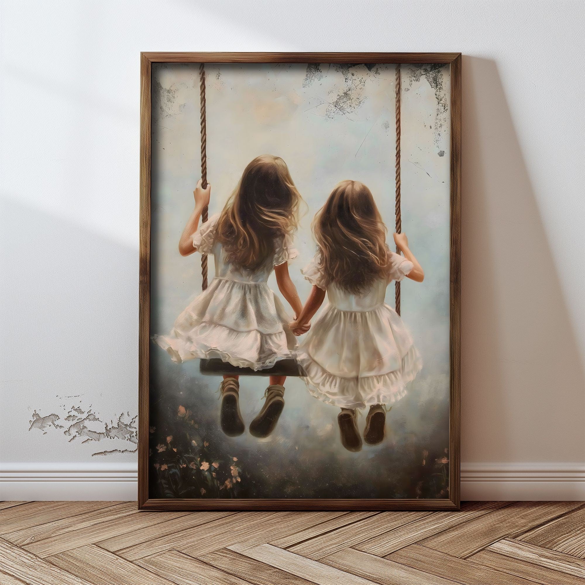 Quadro Decorativo MDF Emoldurado Multicolor GE238-L - Impressão UV em Madeira de Pinho 35x47cm