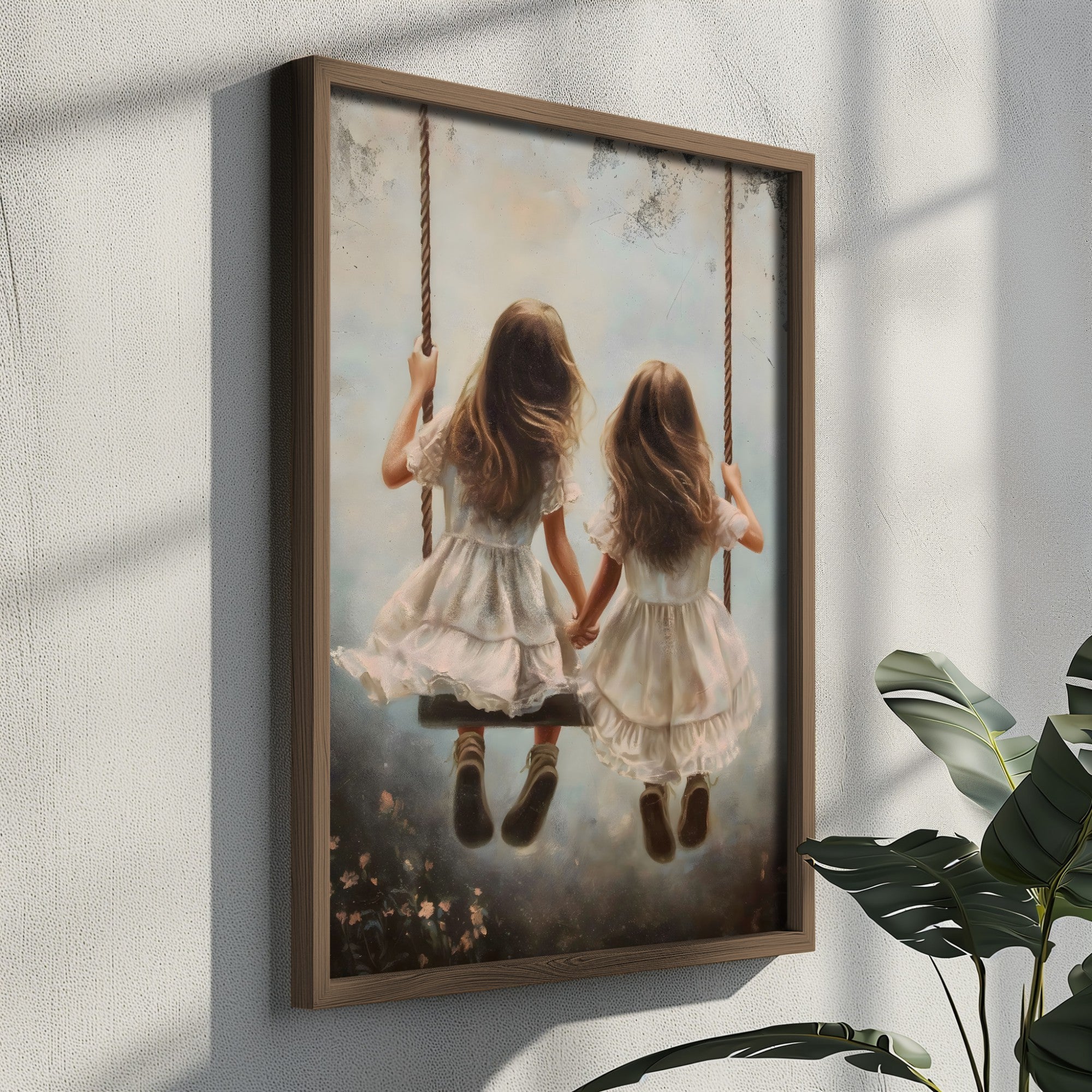 Quadro Decorativo MDF Emoldurado Multicolor GE238-L - Impressão UV em Madeira de Pinho 35x47cm