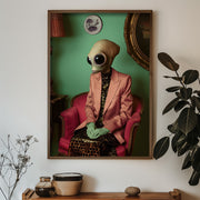 Quadro Decorativo MDF Emoldurado Multicolor GE242-L - Impressão UV em Madeira de Pinho 35x47cm