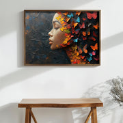 Quadro Decorativo MDF Emoldurado GE243-L Multicolor 35x47cm - Impressão UV em Madeira de Pinho