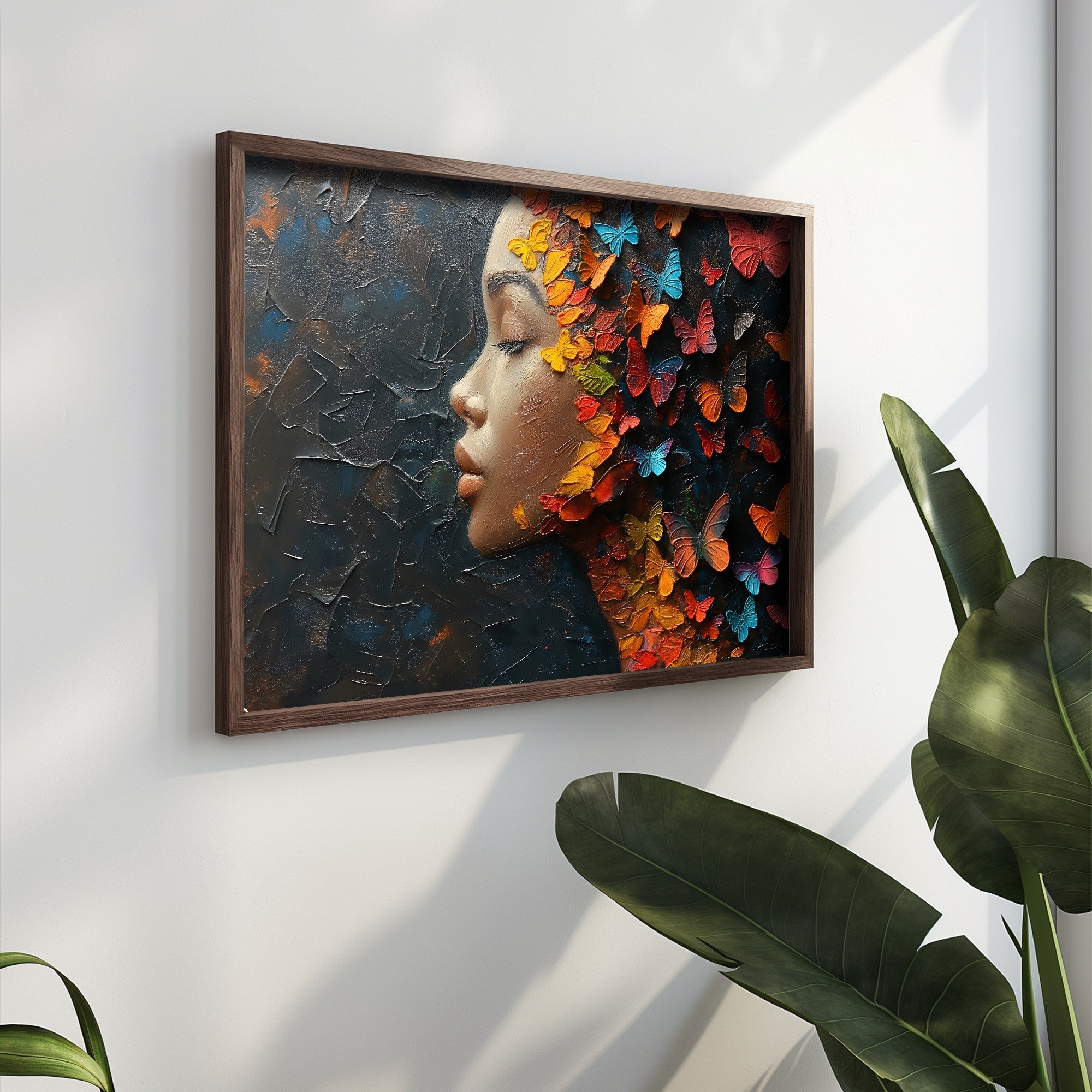 Quadro Decorativo MDF Emoldurado GE243-L Multicolor 35x47cm - Impressão UV em Madeira de Pinho
