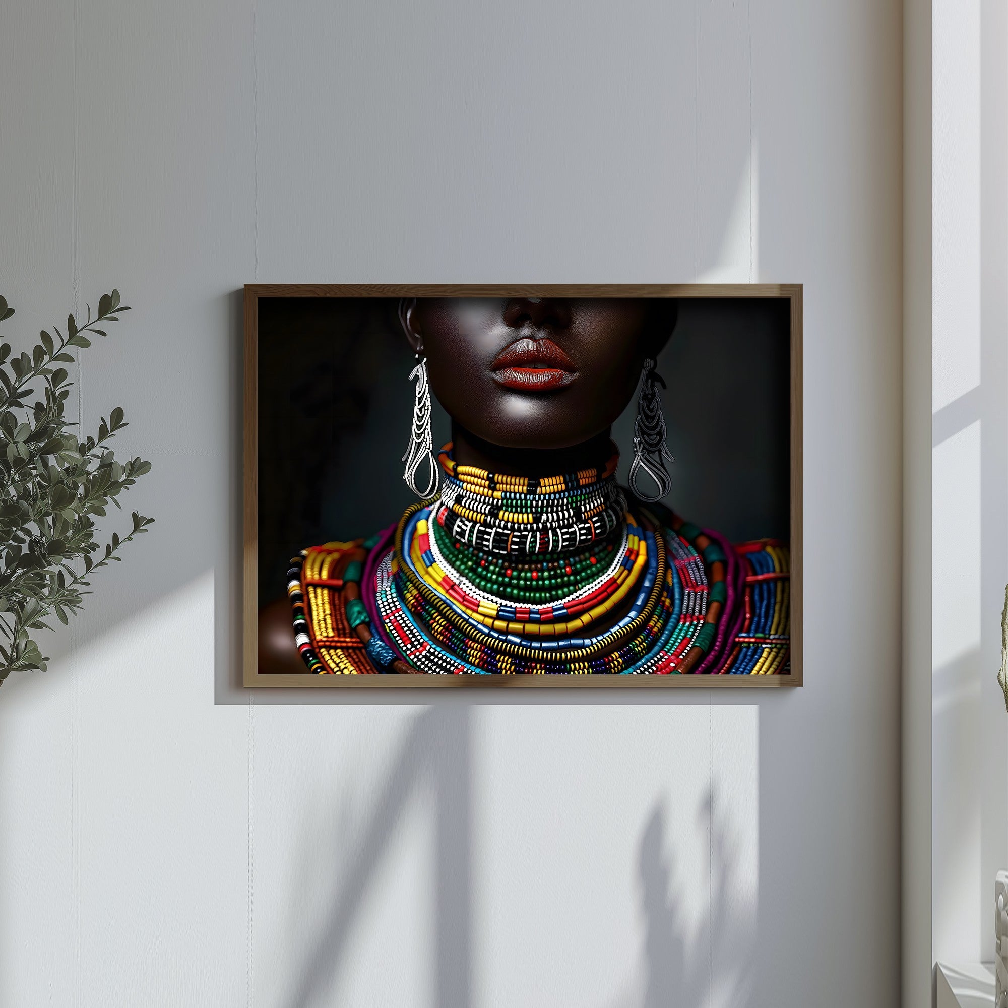 Quadro Decorativo MDF Emoldurado GE245-L Multicolor 35x47cm - Impressão UV em Madeira de Pinho