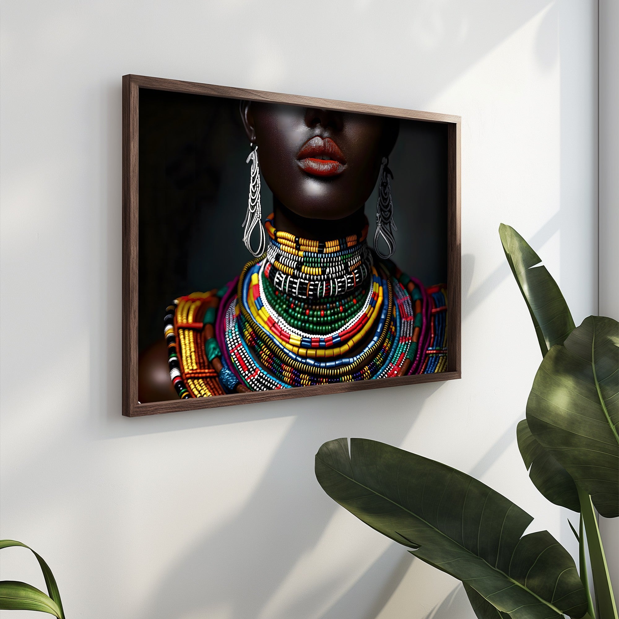 Quadro Decorativo MDF Emoldurado GE245-L Multicolor 35x47cm - Impressão UV em Madeira de Pinho