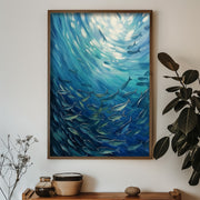 Quadro Decorativo MDF Emoldurado Multicolor GE248-L - Impressão UV em Madeira de Pinho 35x47cm