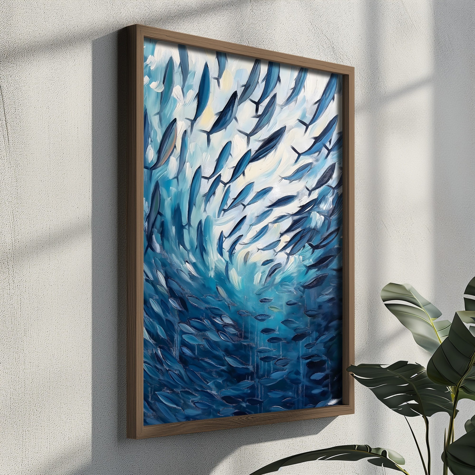 Quadro Decorativo MDF Emoldurado GE250-L Multicolor 35x47cm - Impressão UV em Madeira de Pinho