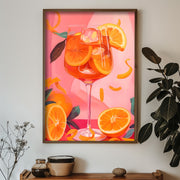 Quadro Decorativo MDF Emoldurado GE252-L Multicolor 35x47cm - Impressão UV em Madeira de Pinho