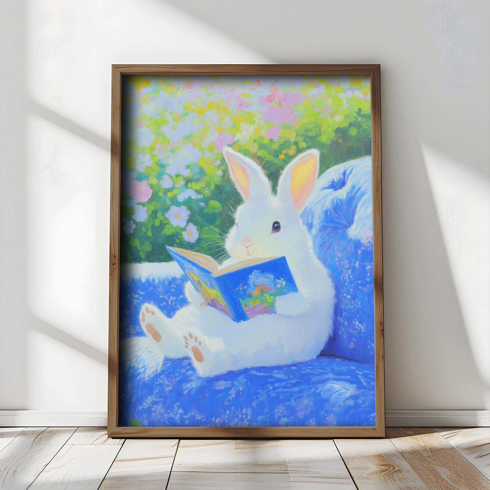 Quadro Decorativo MDF Emoldurado Multicolor 35x47cm - Impressão UV em Madeira de Pinho