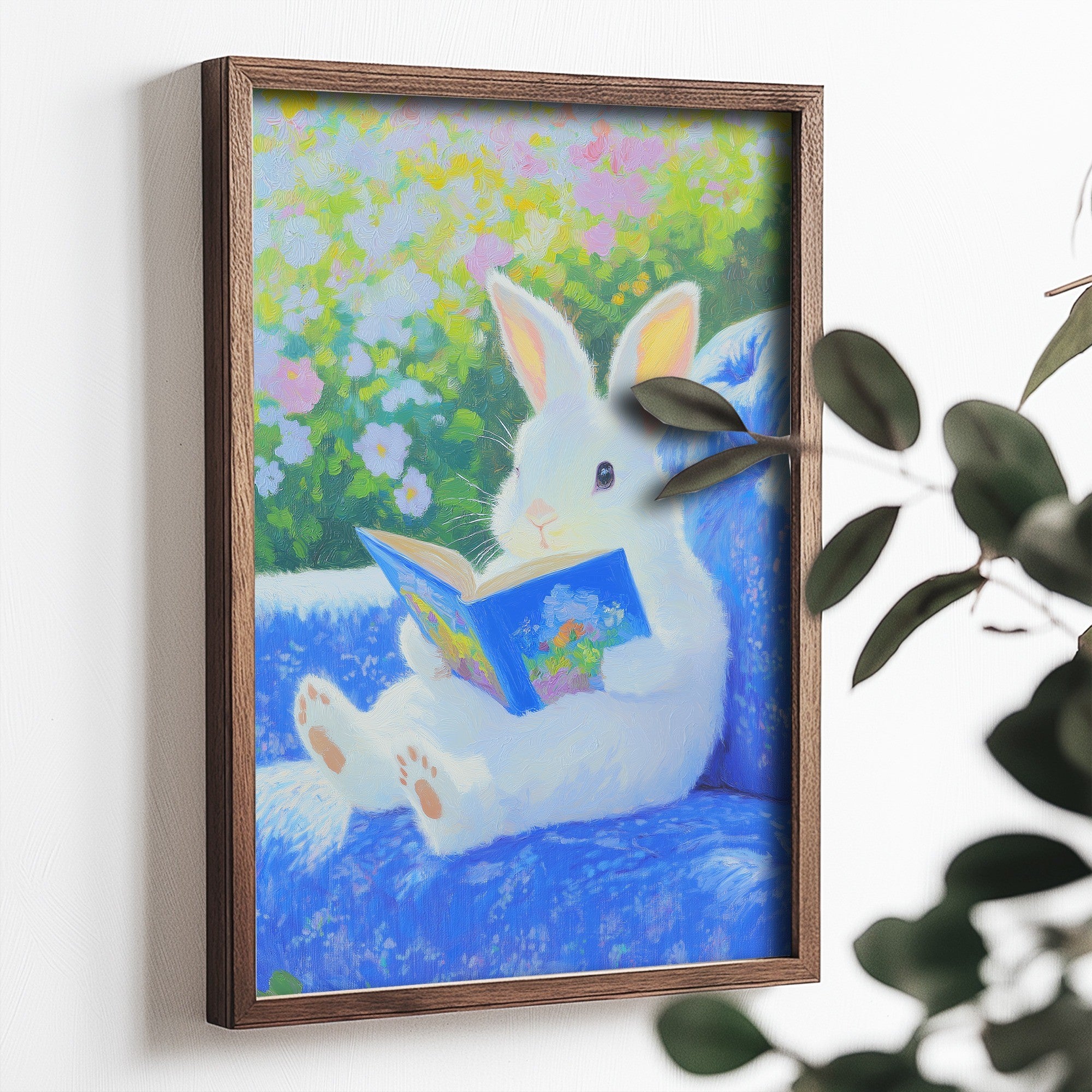 Quadro Decorativo MDF Emoldurado Multicolor 35x47cm - Impressão UV em Madeira de Pinho