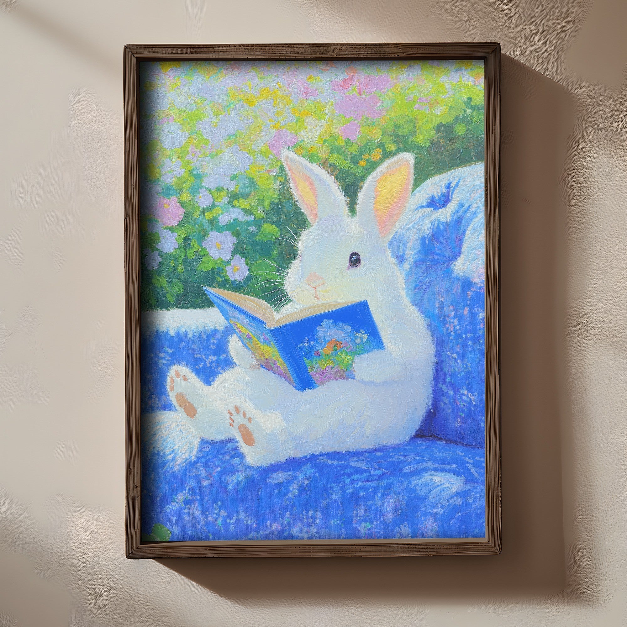 Quadro Decorativo MDF Emoldurado Multicolor 35x47cm - Impressão UV em Madeira de Pinho