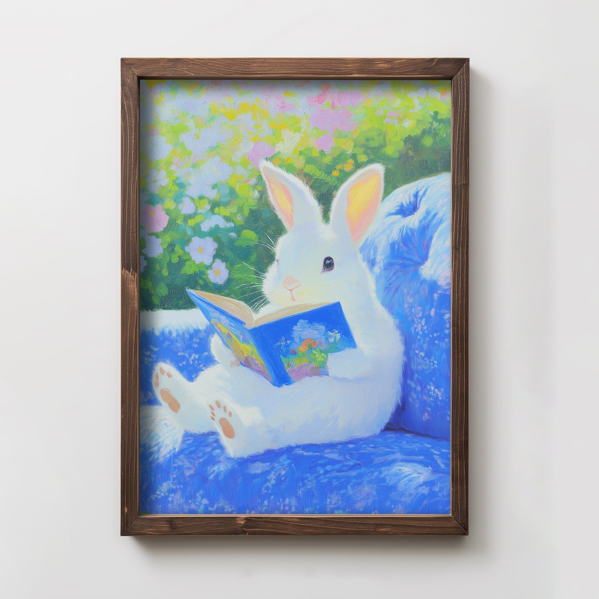 Quadro Decorativo MDF Emoldurado Multicolor 35x47cm - Impressão UV em Madeira de Pinho