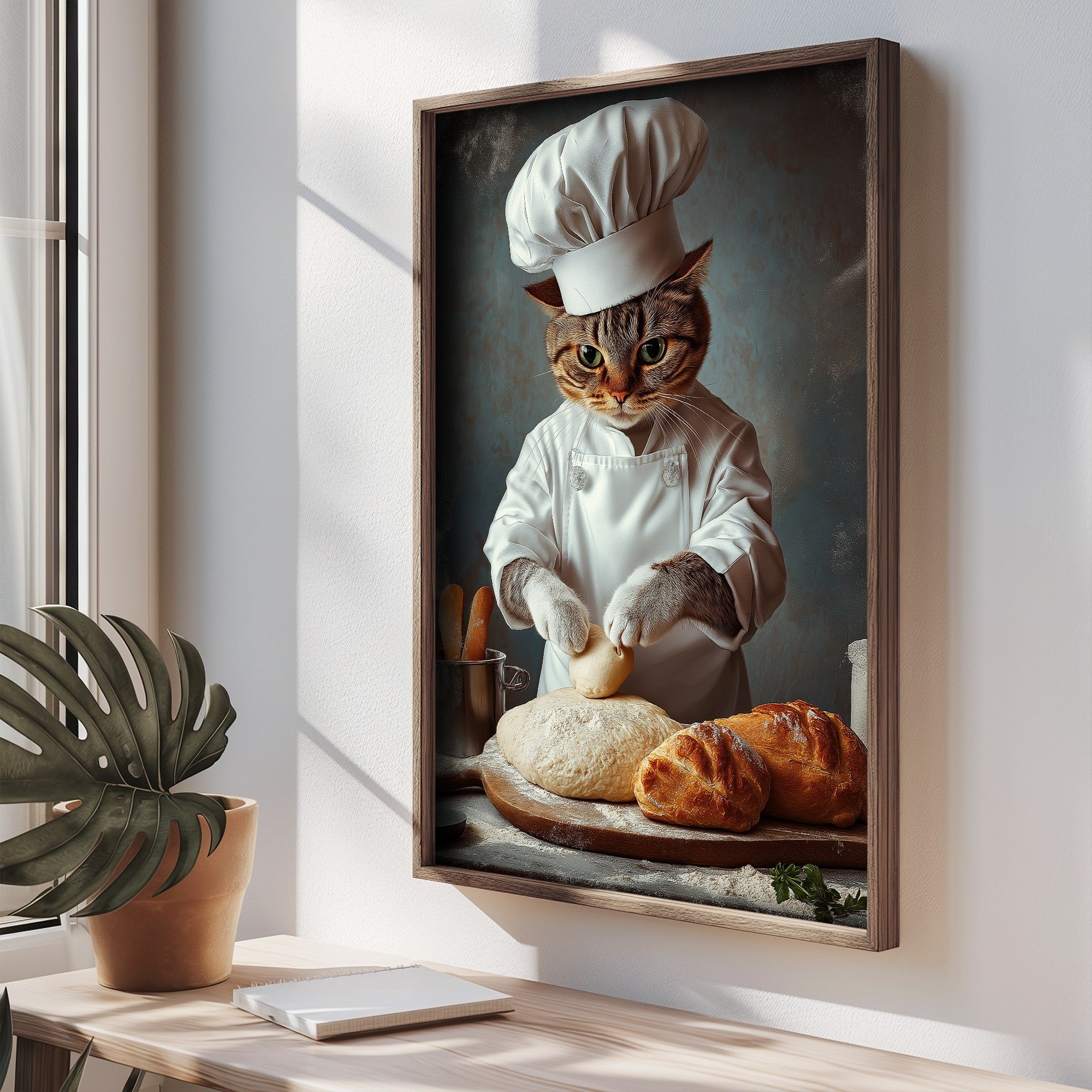 Quadro Decorativo MDF Emoldurado Multicolor 35x47cm - Impressão UV em Madeira de Pinho