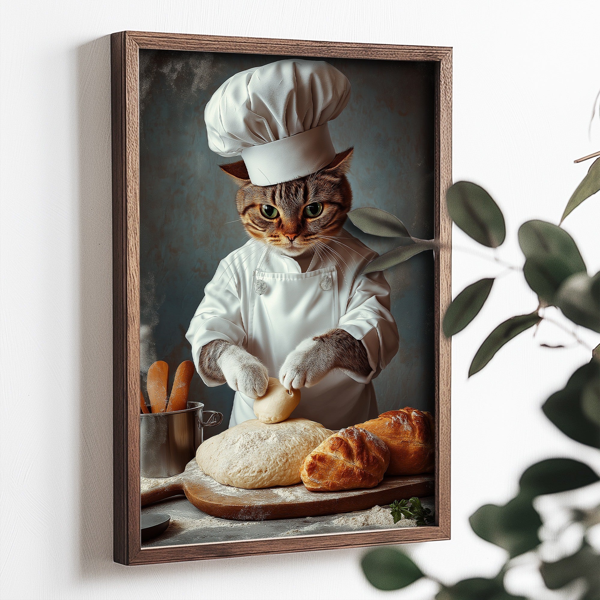 Quadro Decorativo MDF Emoldurado Multicolor 35x47cm - Impressão UV em Madeira de Pinho