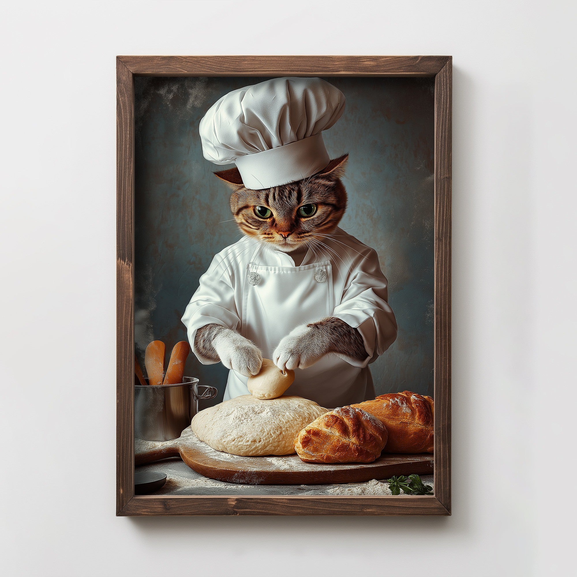 Quadro Decorativo MDF Emoldurado Multicolor 35x47cm - Impressão UV em Madeira de Pinho