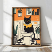 Quadro Decorativo MDF Emoldurado Multicolor 35x47cm - Impressão UV em Madeira de Pinho