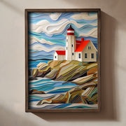 Quadro Decorativo MDF Emoldurado Multicolor 35x47cm - Impressão UV em Madeira de Pinho